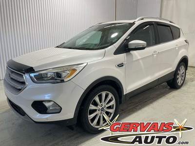 2017 Ford Escape Titanium AWD Cuir Toit Panoramique GPS Mags *Ba