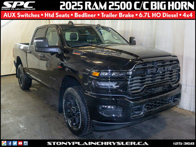 2025 RAM 2500 Big Horn 4x4 Crew Cab 6'4 in Cars & Trucks in St. Albert