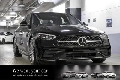 This Mercedes-Benz C-Class has a dependable Intercooled Turbo Gas/Electric I-4 2.0 L/122 engine powe...