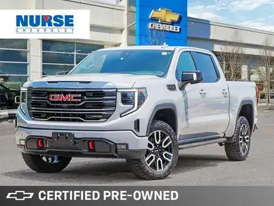 Conquer any terrain with this 2024 GMC Sierra 1500 AT4 Crew Cab. Boasting a powerful 6.2L ECOTEC3 V8...