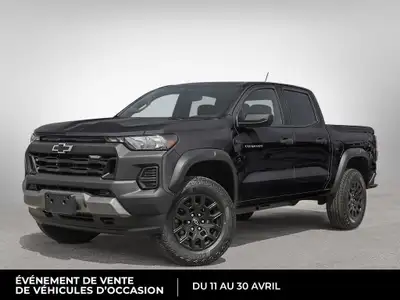COLORADO TRAIL BOSS CREW Engine: 2.7L TURBO 4cyl. L/100Km City: 14.0 L/100Km Hwy: 11.9