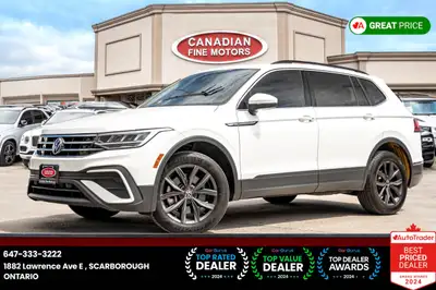 ENJOY 6 MONTHS NO PAYMENT!! COMFORTLINE 4MOTION| PANO | CLEAN CARFAX | HEATED SEATS | CAM VOLKSWAGEN...
