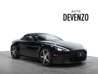 VENDU!!! 2015 Aston Martin Vantage GT V8 Convertible, Jet Black on Black/Red Accent, 5 Spoke Diamond... (image 2)