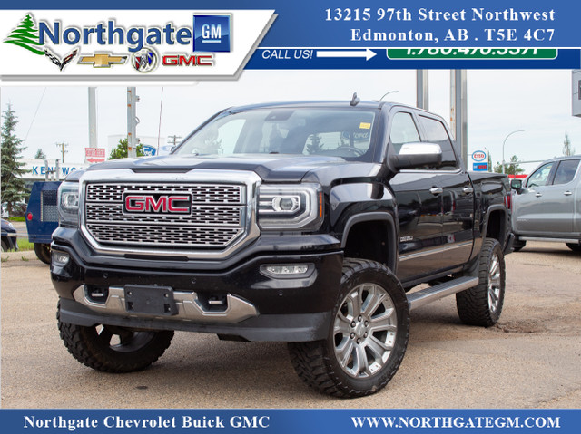 2018 GMC Sierra Short BOX Crew 1500 4WD Denali *LIFTED* Custom B in Cars & Trucks in Edmonton