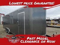 2022 FACTORY OUTLET TRAILERS RENTAL 8.5x24ft Enclosed Cargo
