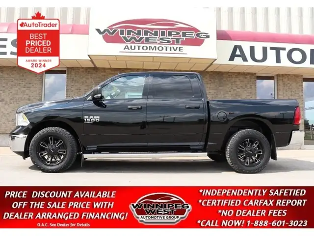 2022 Ram 1500 Classic SLT LUXURY EDITION CREW 4X4, LOADED/LEATHE in Cars & Trucks in Winnipeg - Image 2