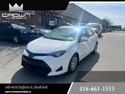 2019 Toyota Corolla 4dr Sdn LE, AUTOMATIC, NO ACCIDENT, WELL MAI