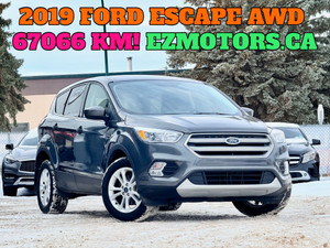 2019 Ford Escape SE AWD! ONE OWNER! 67066 KM! CERTIFIED!
