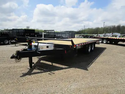 Canada Trailers Deckover Tilt Trailer 15,120 lbs. GVWR is $14,870.00 ! Ord: 70816 - Ser: 2CPUSH2F8RA...
