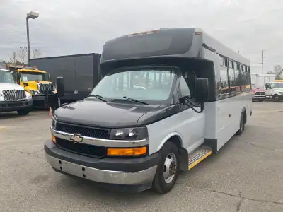 2017 Chevrolet Express G4500 Passenger Bus With Wheelchair Accessibility,(1 driver 20 passenger) 6.0...