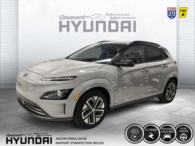 Hyundai Kona Prefered AWD, Anglemorts, Volant Chauffant,Carplay