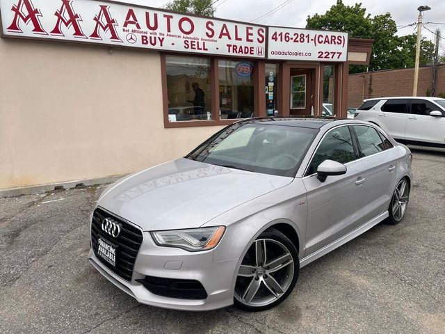 2015 Audi A3 4dr Sdn quattro 2.0T Technik S-Line Navigation Sunr in Cars & Trucks in Oshawa / Durham Region