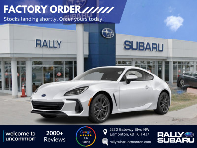 2024 Subaru BRZ Sport-tech - AVAILABLE TO FACTORY ORDER!!