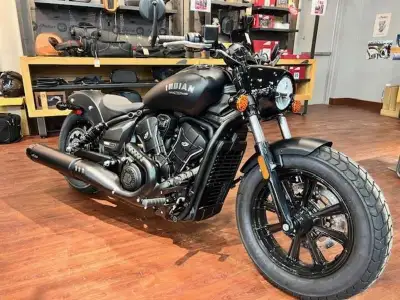 The #1 selling 2025 Indian Scout Bobber Limited +Tech is IN STOCK... AND TARIFF FREE! 2025 Indian Mo...