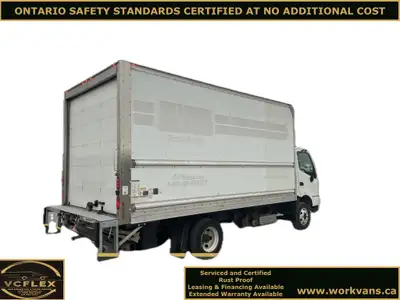 Arriving March 17th - More Photos Coming Soon - 2018 Hino 195 - 16Ft Box with Lift Gate - Equipped w...