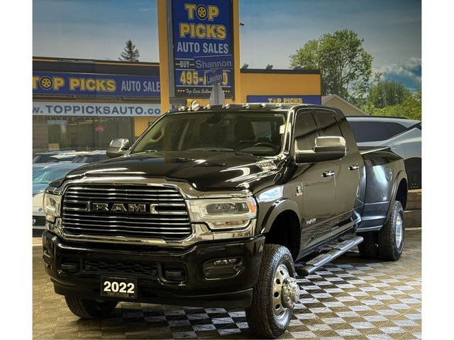 2022 Ram 3500 Laramie, MEGA CAB Dually, Diesel, 4x4! in Cars & Trucks in North Bay