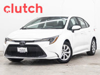 2020 Toyota Corolla LE w/ Apple CarPlay, Bluetooth, Backup Cam