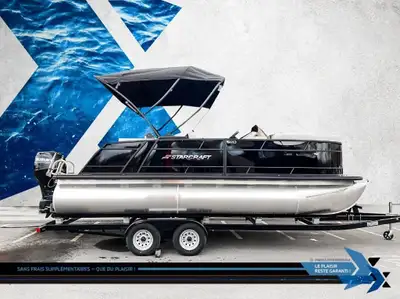 Ponton EX-20 Q DH 90HP INCLUS ???? Starcraft EX 20 Q DH 2025 Le Ponton Ideal pour des Sorties Memora...