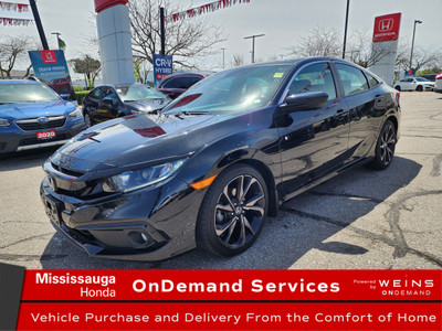 2020 Honda Civic Sport /CERTIFIED/ ONE OWNER/ NO ACCIDENTS
