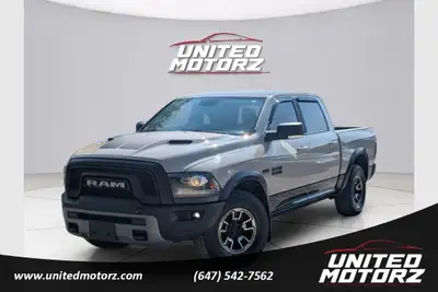 2017 RAM 1500 REBEL 140.5in. HEMI V8 CrewCab CERTIFIED 395 HP NO ACCIDENTS Experience raw power and...