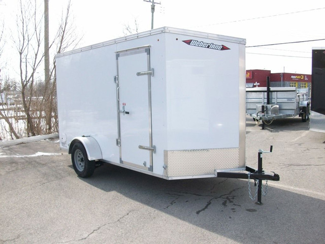  2024 Weberlane CARGO 6' X 12' V-NOSE 1 ESSIEUX 3 PORTES CONTRAC in Travel Trailers & Campers in Laval / North Shore