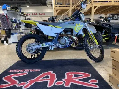 * ALL IN PRICE * - taxes not included 2024 Husqvarna® TC 250 The addition of the latest technical in...