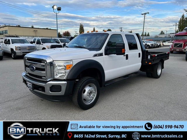 2012 Ford F550 Flat Deck in Cars & Trucks in Delta/Surrey/Langley - Image 2