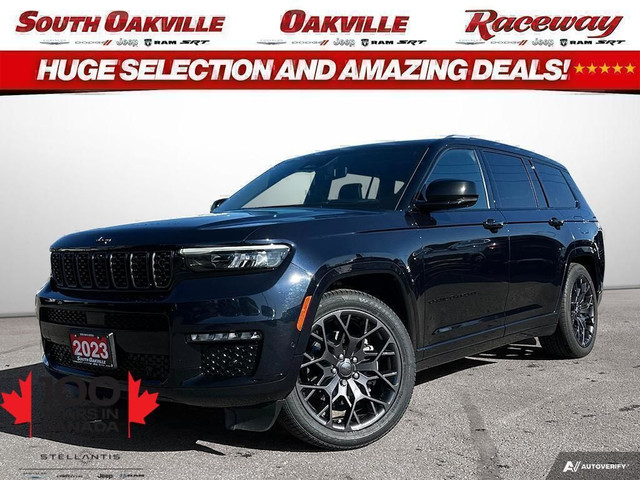 2023 Jeep Grand Cherokee L Summit | | APPLE CARPLAY | BACKUP CAM in Cars & Trucks in Oakville / Halton Region