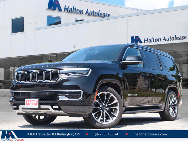 2022 Jeep WAGONEER Series II 4WD | Black Leather | Loaded with N in Cars & Trucks in Oakville / Halton Region