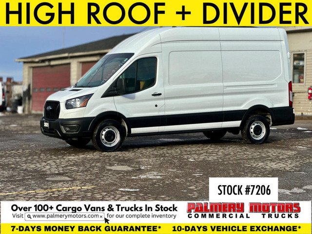 2021 Ford Transit Cargo Van T-250 148" High Roof + Divider in Cars & Trucks in Mississauga / Peel Region
