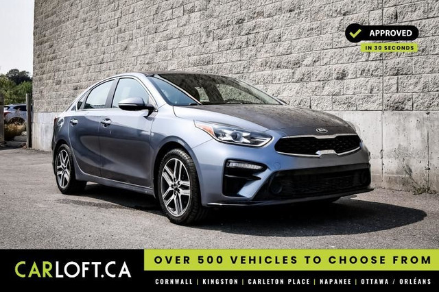 2020 Kia Forte EX • SUNROOF • HEATED SEATS/STEERING • LANE KEEP in Cars & Trucks in Kingston