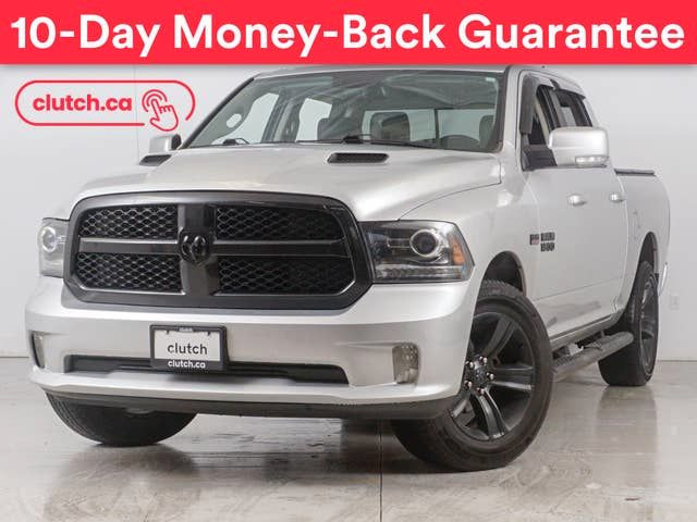 2018 Ram 1500 Sport Crew Cab 4X4 w/ Rearview Cam, Heated Steerin in Cars & Trucks in Bedford