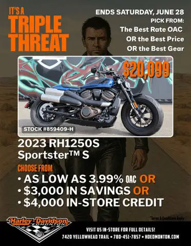 Talk to us about financing, we've got options! This is a new, untitled, 2023 Sportster S. 2023 Harle...