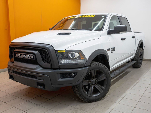 Ram 1500 Classic WARLOCK CREW 4X4 V8 *CARPLAY* BEDLINER *BAS KM* in Cars & Trucks in Laurentides