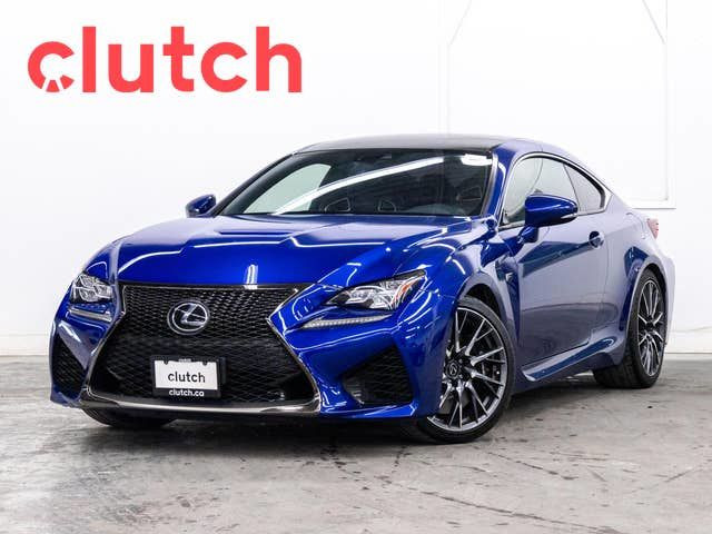 2015 Lexus RC F w/ Performance Pkg w/ Nav. Heated Front Seats, H in Cars & Trucks in City of Toronto