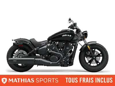 Concessionnaire des véhicules neufs et d'occasion. Cruiser INDIAN Scout Sixty Bobber 2025 FINANCEMEN...