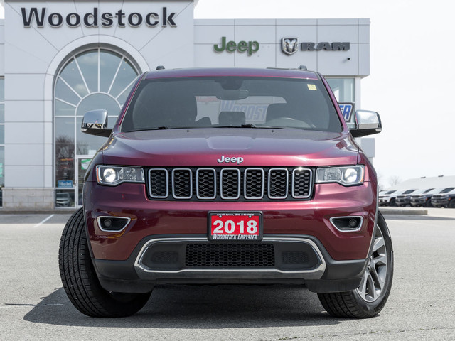 2018 Jeep Grand Cherokee LIMITED | SUNROOF | 8.4\" | CARPLAY | R in Cars & Trucks in Woodstock - Image 2