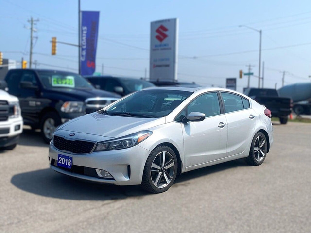 2018 Kia Forte EX ~Nav ~Camera ~Heated Leather ~Panoramic Roof in Cars & Trucks in Barrie