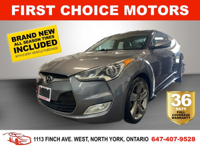 2015 HYUNDAI VELOSTER TECH ~MANUAL, FULLY CERTIFIED WITH WARRANT