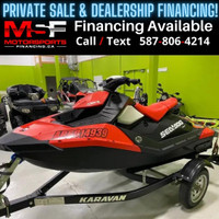 2017 SEADOO SPARK (FINANCING AVAILABLE)