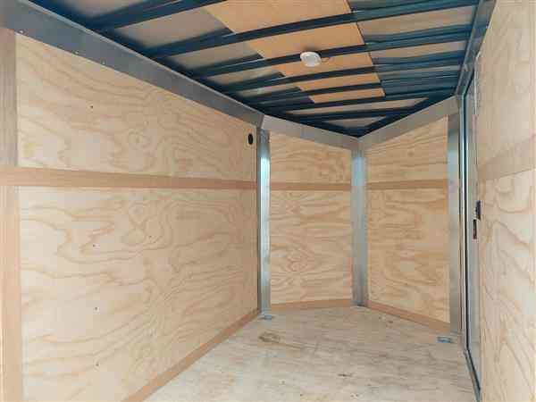 UNITED TRAILERS WJ 6X10 RAMP DOOR SINGLE AXLE (30) in Cargo & Utility Trailers in Peterborough - Image 3