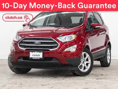 2018 Ford EcoSport SE w/ Power Moonroof, Rearview Camera, SYNC 3