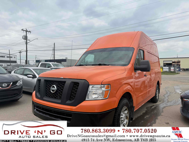 2014 Nissan NV 2500 HD S, High Roof Commercial Van, Shelving, Pa in Cars & Trucks in Edmonton
