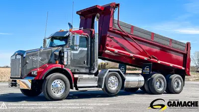 Heavy truck - # STOCK: C-36271 2019 KENWORTH T800 BENNE BASCULANTE / CAMION DOMPEUR 12 ROUES 2019 KE...