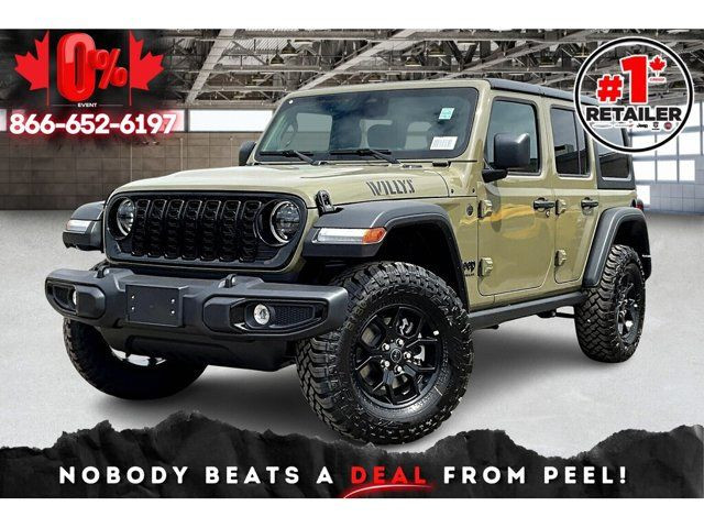 2025 Jeep Wrangler Willys in Cars & Trucks in Mississauga / Peel Region