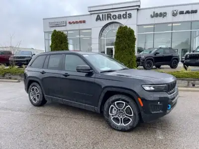 2023 Jeep Grand Cherokee Trailhawk 4xe, advanced protech group 2, ( surround view camera, front and...