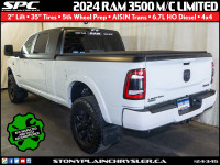 Experience uncompromising strength and luxury with this LIFTED 2024 RAM 3500 Limited 4x4 Mega Cab 6'... (image 4)