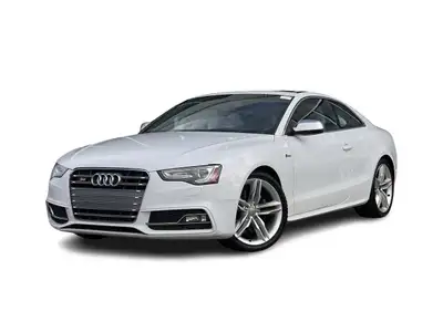 2015 Audi S5 3.0 Technik quattro 3.0L TFSI V6 DOHC 2D Coupe quattro 6-Speed Manual White We want you...