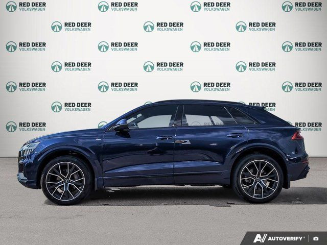 2021 Audi Q8 Technik | Moonroof | 4 Zone Climate Control in Cars & Trucks in Red Deer - Image 3