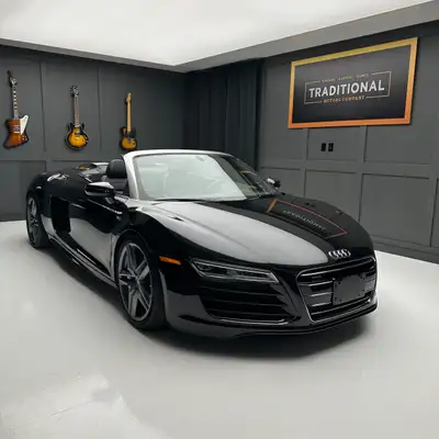 Check out this 2014 Audi R8 Supercharged V10 convertible. This car is an absolute weapon! Only 10,82...